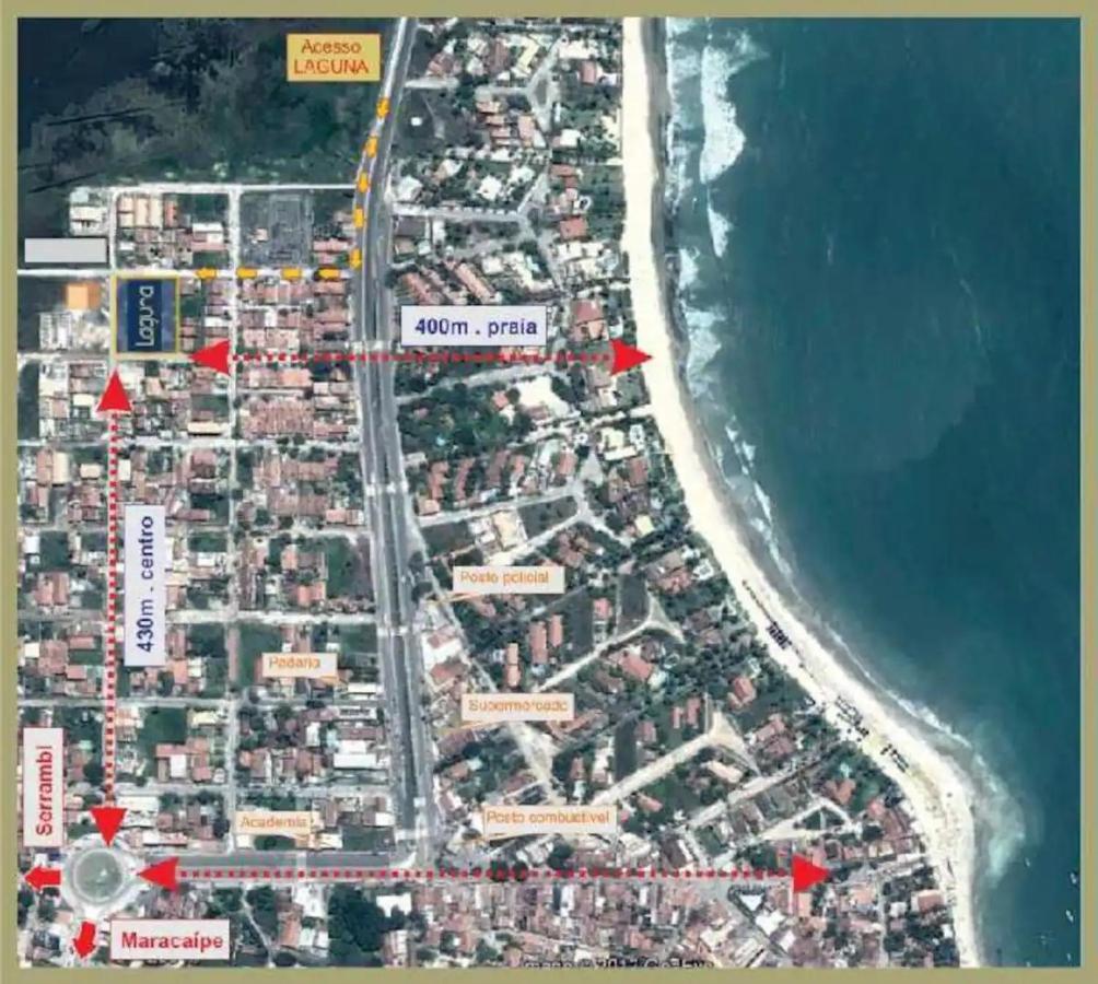 Laguna Beach Flat 101 Porto De Galinhas - Flat Terreo Com Saida Para Piscina Zewnętrze zdjęcie