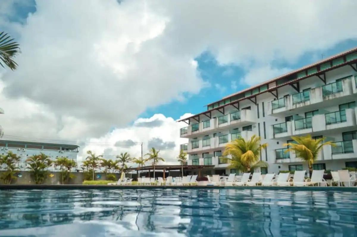 Laguna Beach Flat 101 Porto De Galinhas - Flat Terreo Com Saida Para Piscina Zewnętrze zdjęcie