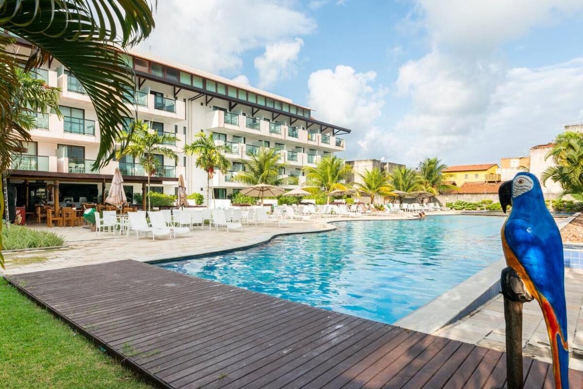 Laguna Beach Flat 101 Porto De Galinhas - Flat Terreo Com Saida Para Piscina Zewnętrze zdjęcie