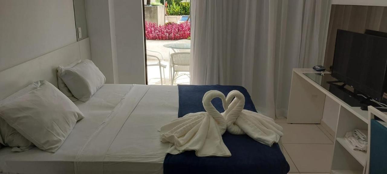 Laguna Beach Flat 101 Porto De Galinhas - Flat Terreo Com Saida Para Piscina Zewnętrze zdjęcie
